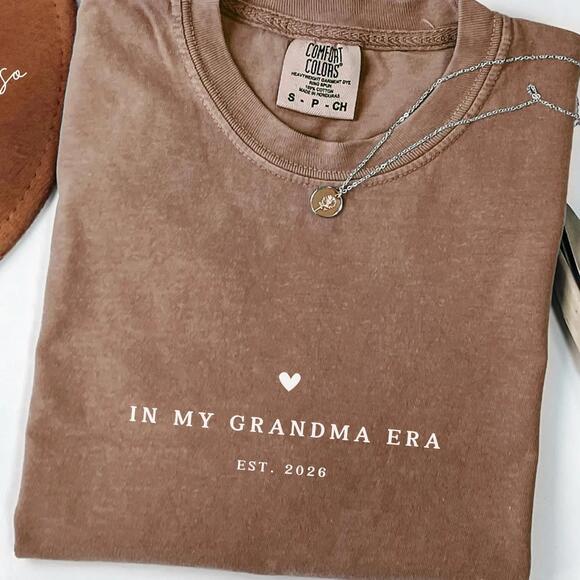 Tops - In My Grandma Era Shirt Funny Grandma Tee